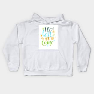 be positive Kids Hoodie